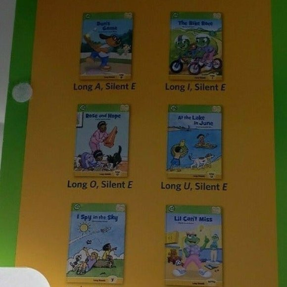 Leapfrog Learn to Read (6) Books Long vowels Set New In Box! - Picture 4 of 10